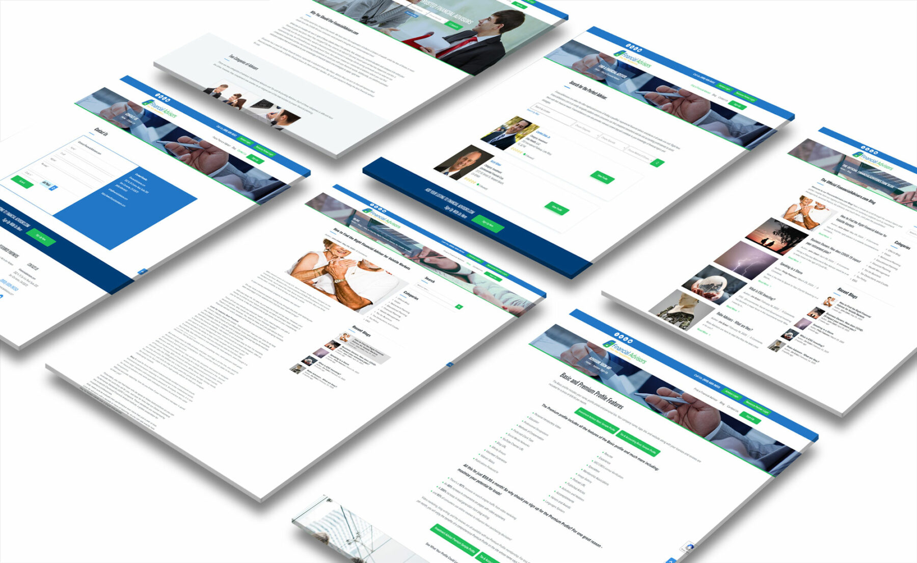Old Harbor Insurance Services Website Design