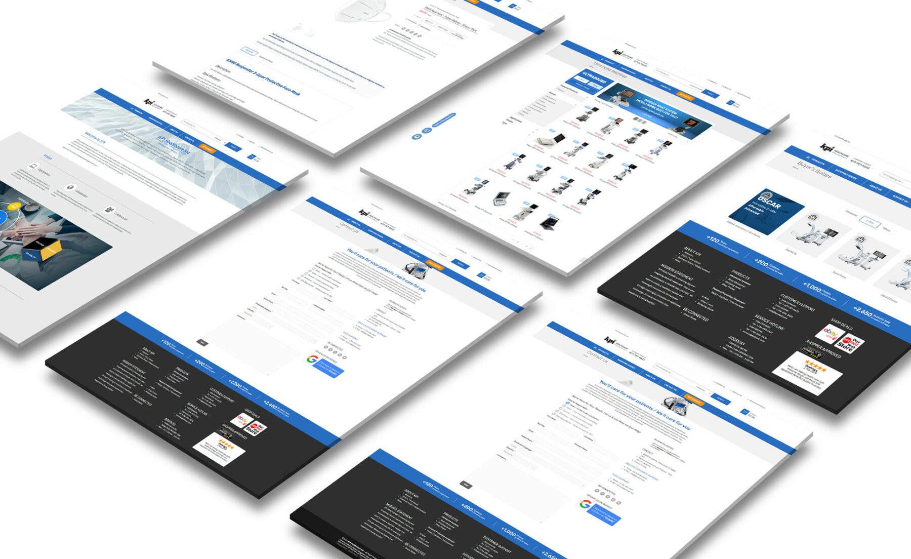 KPI Healthcare 3 Old Harbor Insurance Services Website Design