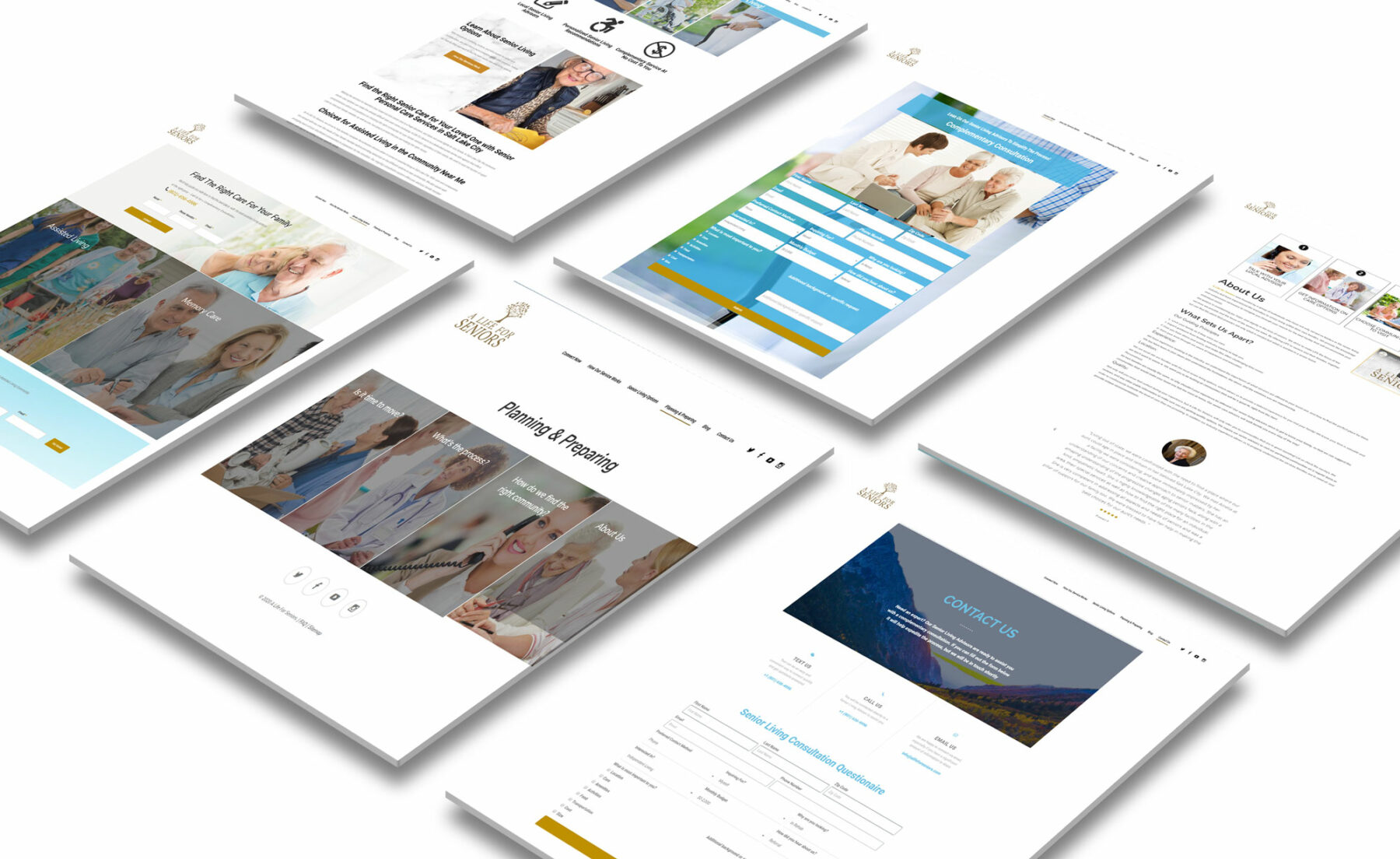 Old Harbor Insurance Services Website Design