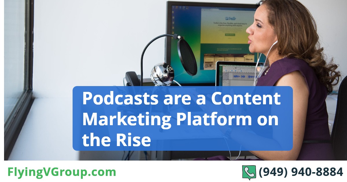 Podcasts are a Content Marketing Platform on the Rise