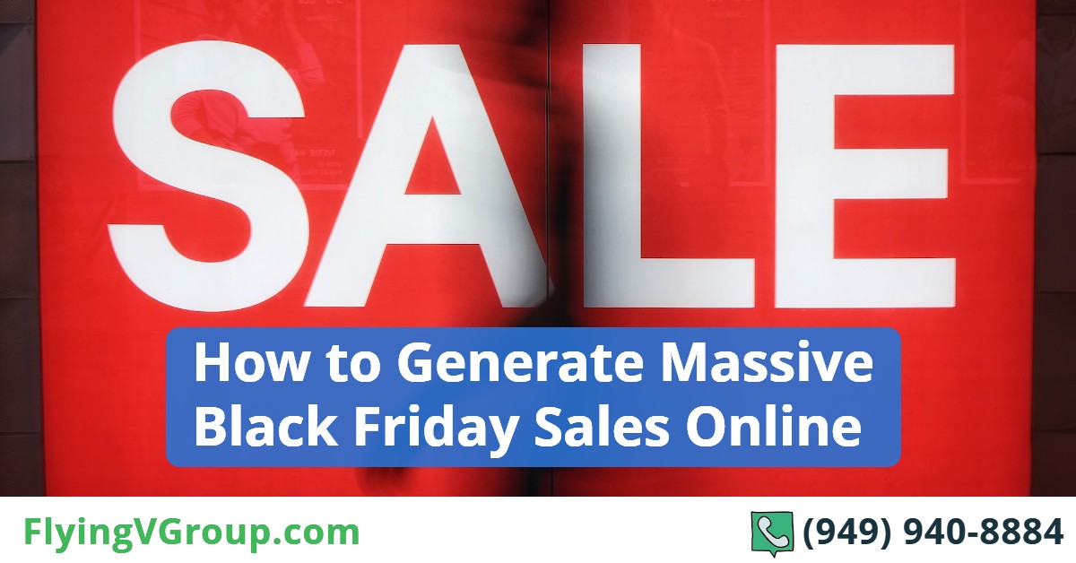 How to Generate Massive Black Friday Sales Online