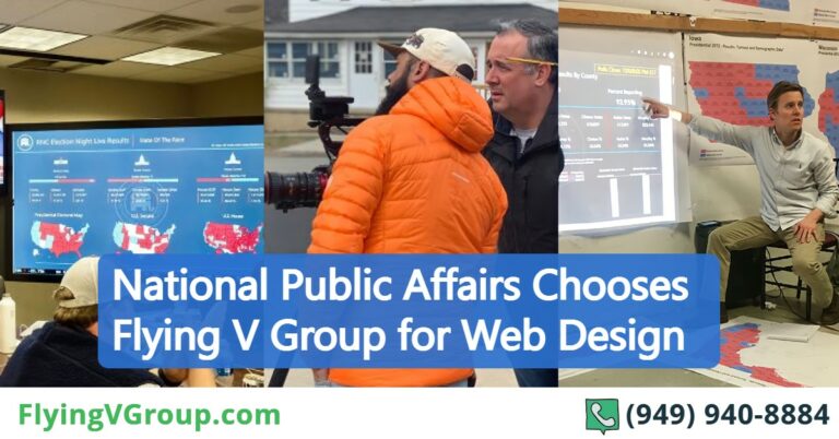 National Public Affairs Chooses Flying V Group for Web Design