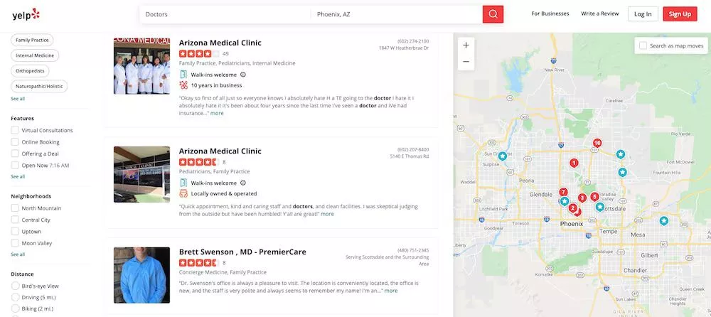 Doctor-Directory-Yelp