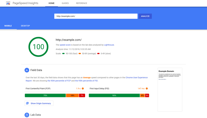 page-speed-insights