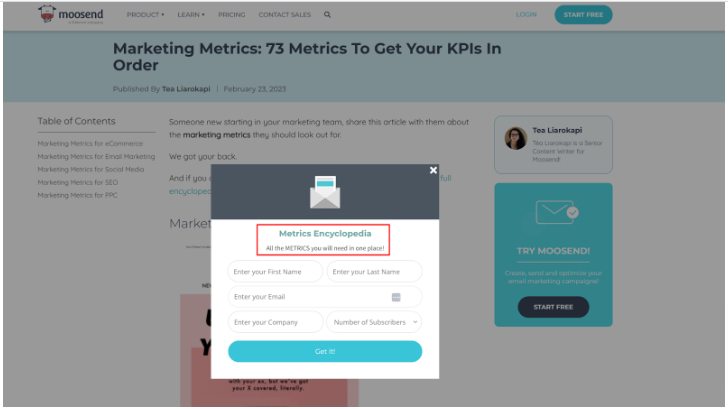 Moosend-marketing-metrics
