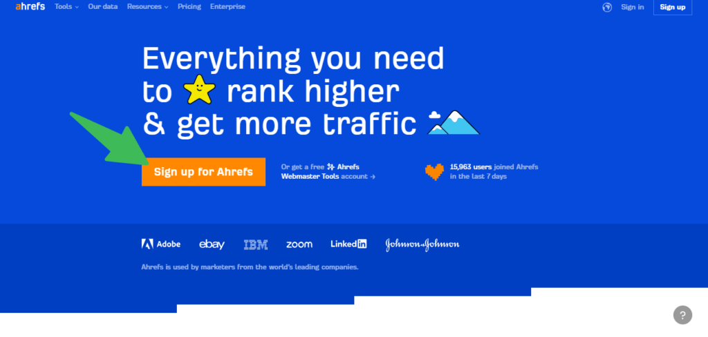 setting-up-Ahrefs-account