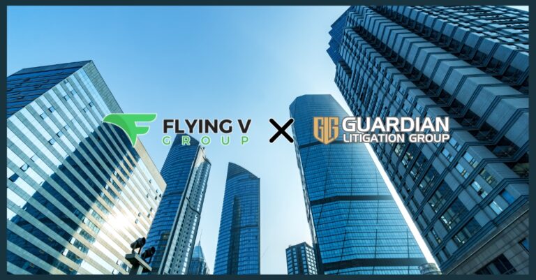Flying V Group Partners with Guardian Litigation: Empowering Financial Futures through Digital Excellence