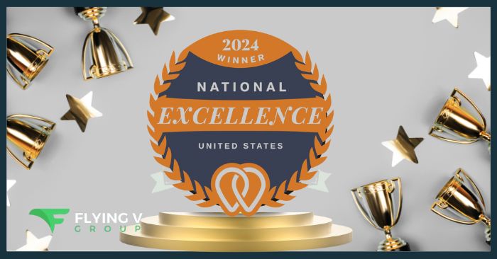 Flying V Group Wins UpCity 2024 Excellence Award