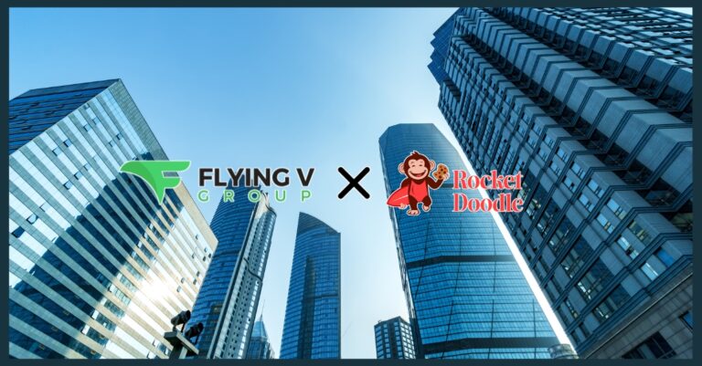 Flying V Group Partners with Rocket Doodle to Sweeten Digital Presence and Expand Reach