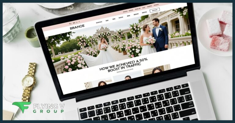 Wedding Venue Website Design: How We Achieved A 50% Boost In Traffic
