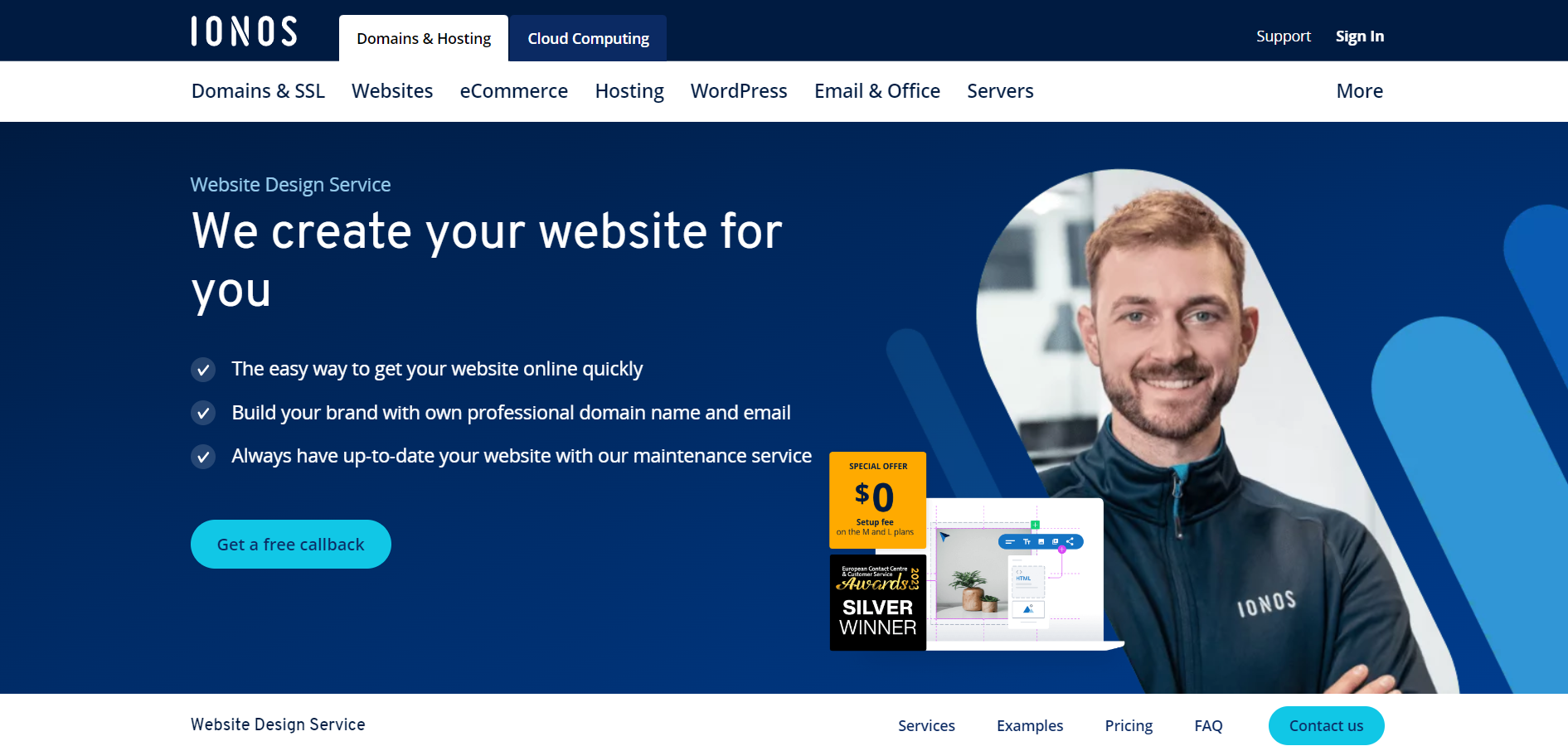 IONOS Website Design Service