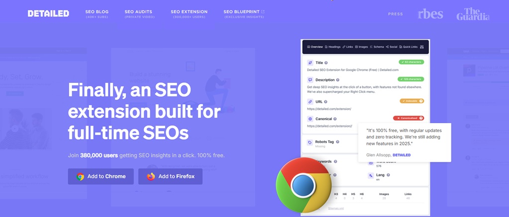 Detailes SEO Extension