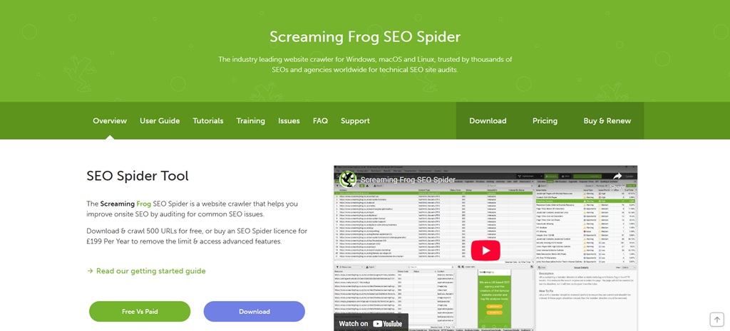 Screaming Frog