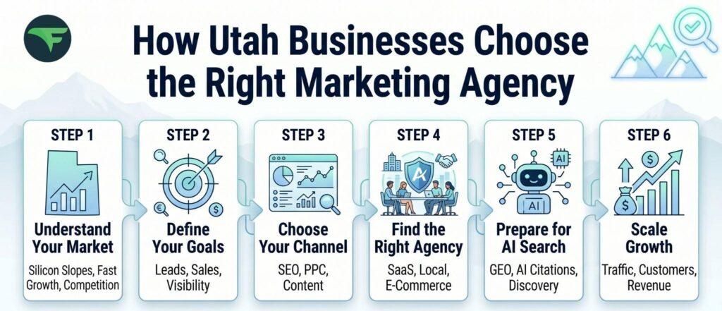 Utah businesses Choose the right marketing agency