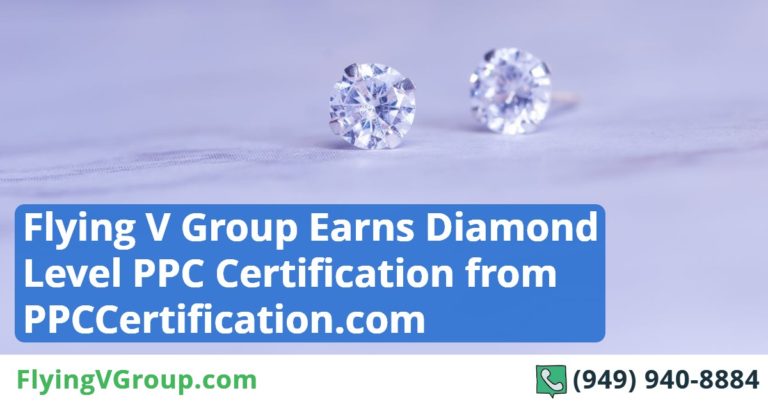 Flying V Group Earns Diamond Level PPC Certification from PPCCertification.com