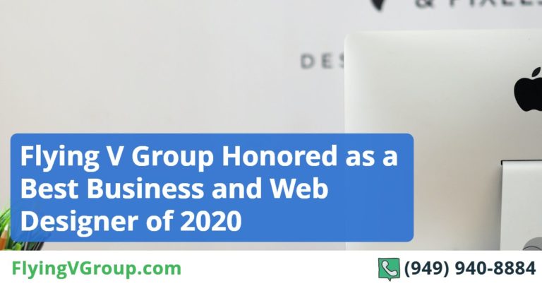 Flying V Group Honored as a Best Business and Web Designer of 2020