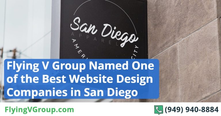 Flying V Group Named One of the Best San Diego Website Design Companies for 2020