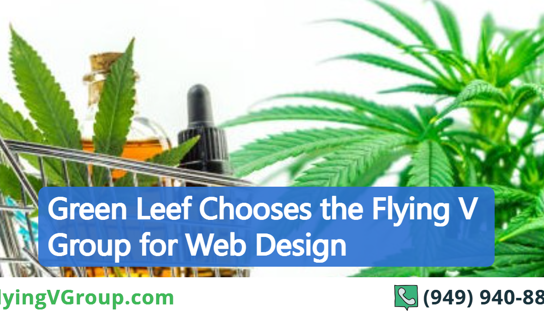 Green Leef Chooses the Flying V Group for Web Design