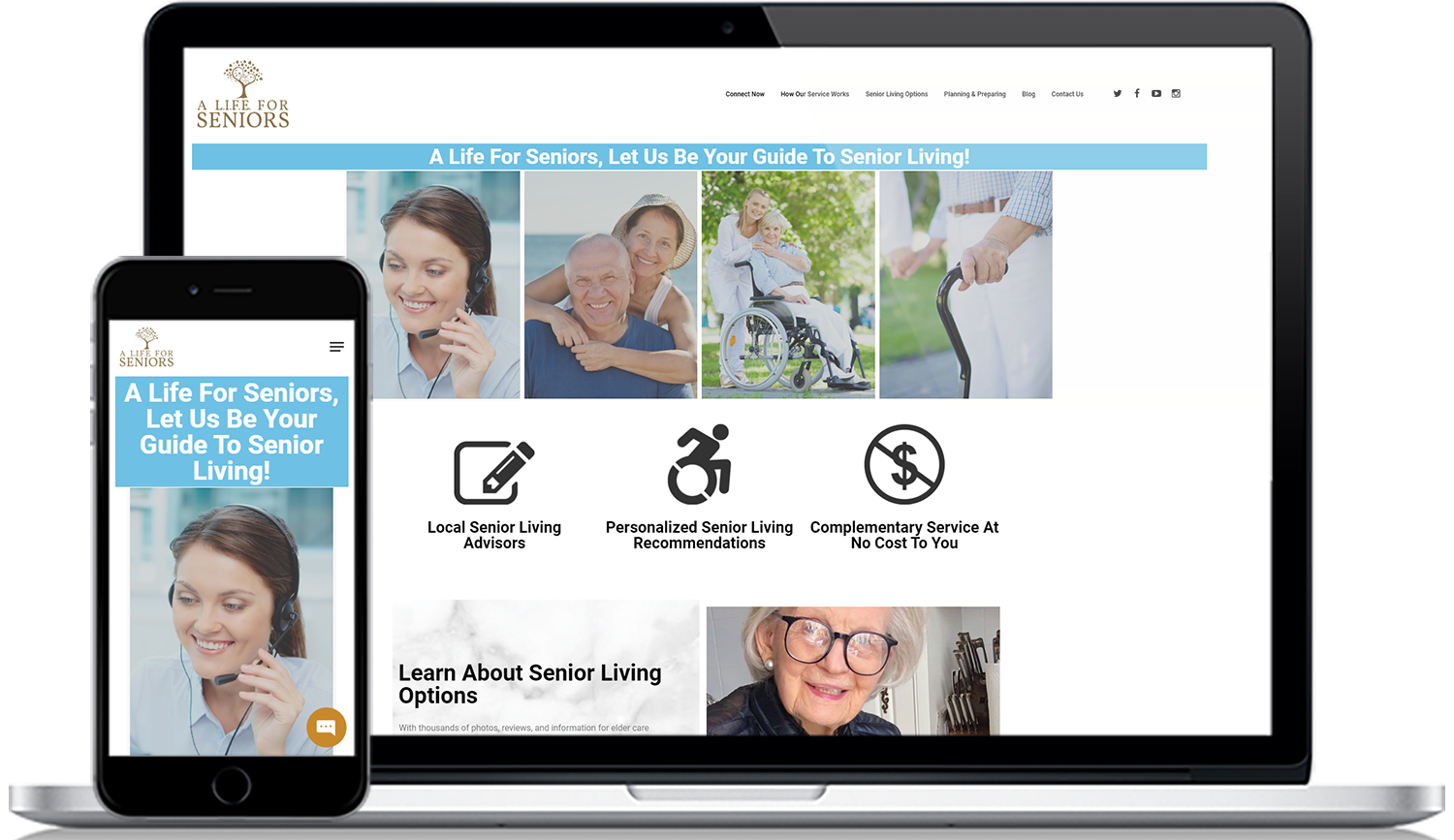 a life for seniors digital marketing
