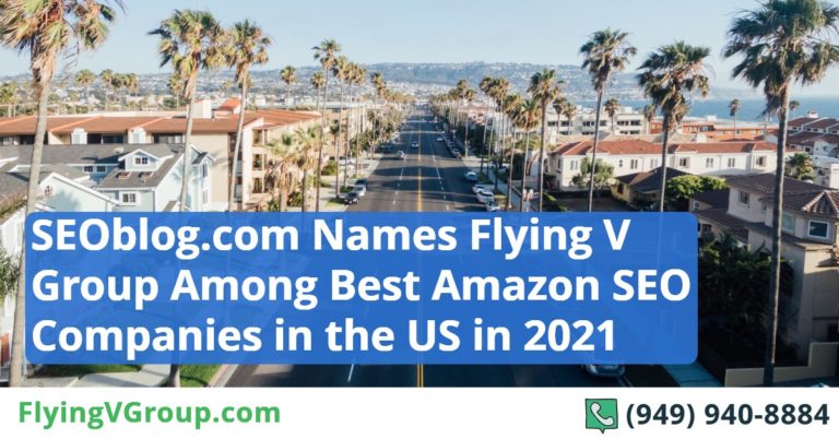 SEOblog.com Names Flying V Group Among Best Amazon SEO Companies in the US in 2021