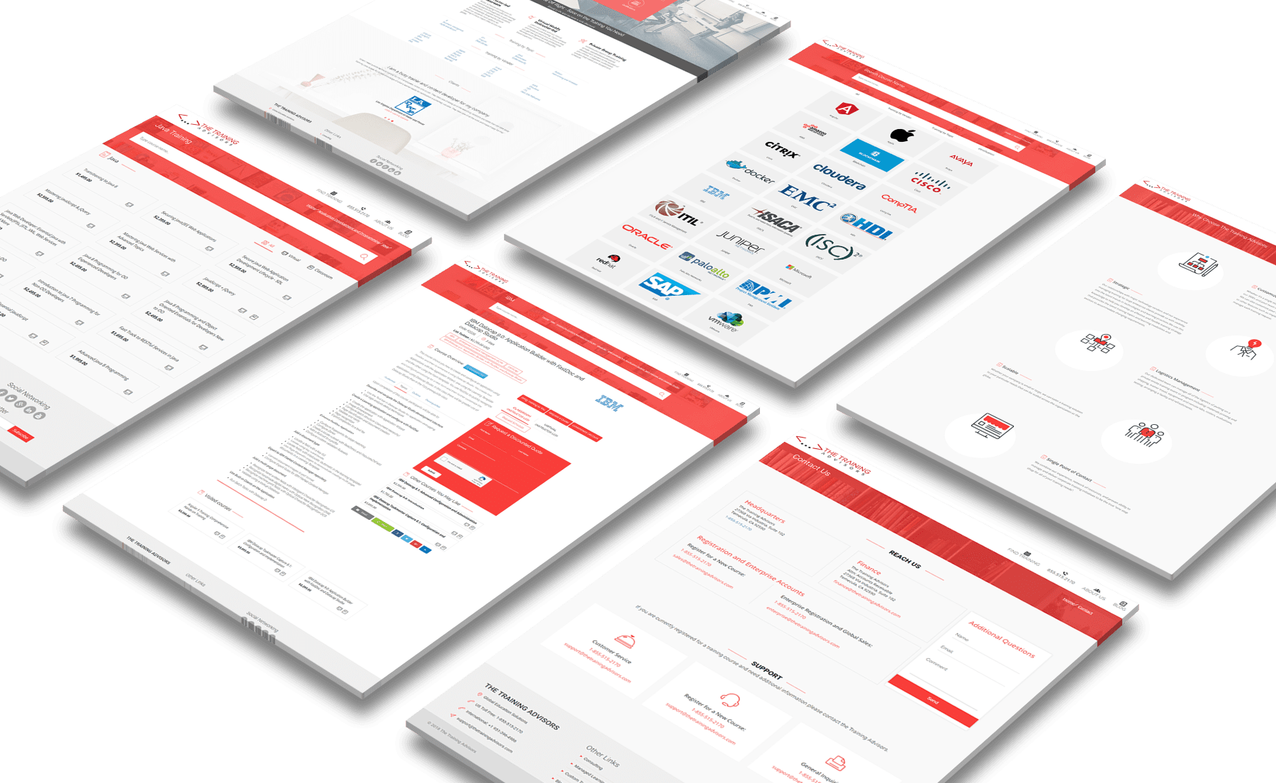 The Training Advisors Website Design