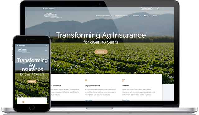 Western Growers Insurance Services Website Design