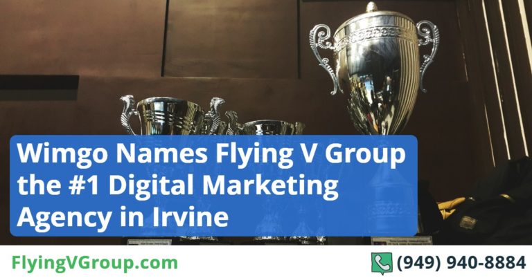 Wimgo Names Flying V Group the #1 Digital Marketing Agency in Irvine