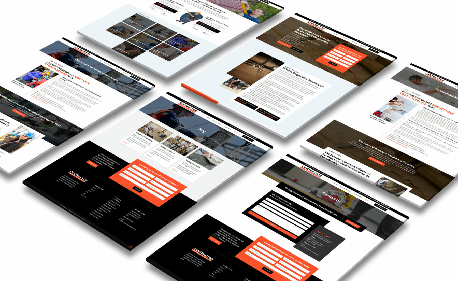 Old Harbor Insurance Services Website Design