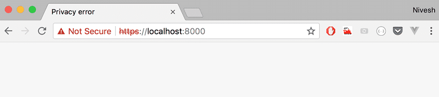example of a non-https website url