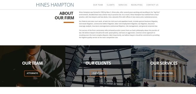 Hines Hampton LLP Digital Marketing