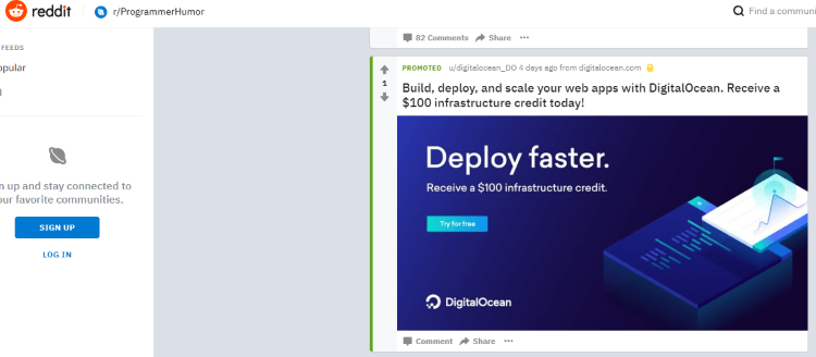 how to advertise on reddit