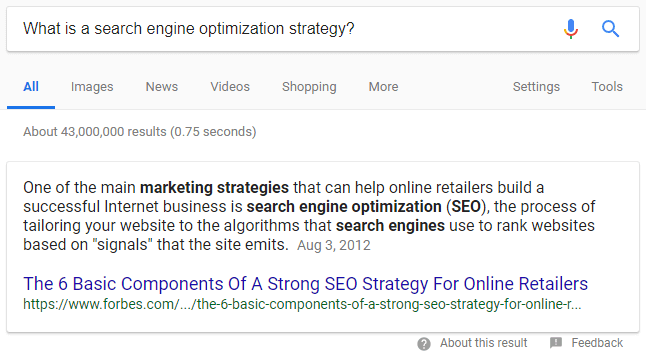 Advantages of Google Rich and Featured Snippets and How to Get Them 4 google paragraph snippet