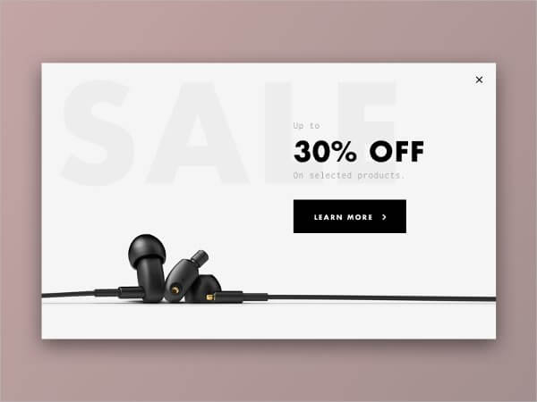 popup appearance matters most