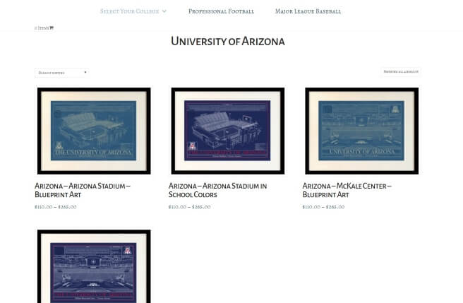 Stadium Blueprint Company Website
