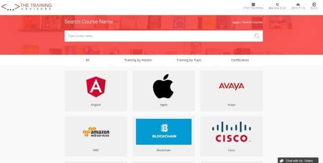 The Training Advisors Website Design and Development
