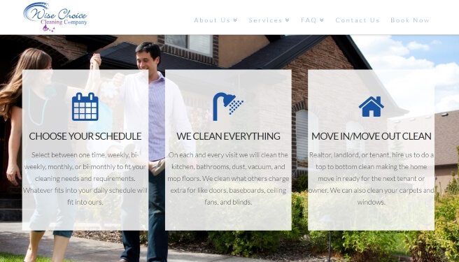Wise Choice Cleaning Company Digital Marketing
