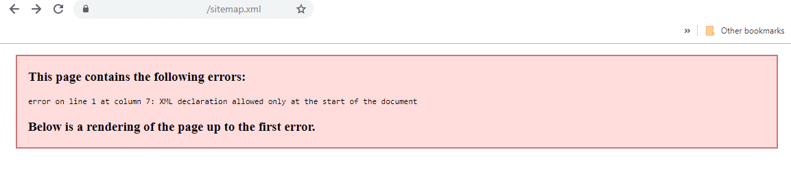 Should Web Developers and SEO's Work Together? A Real Life Story. 5 xml sitemap rendering error